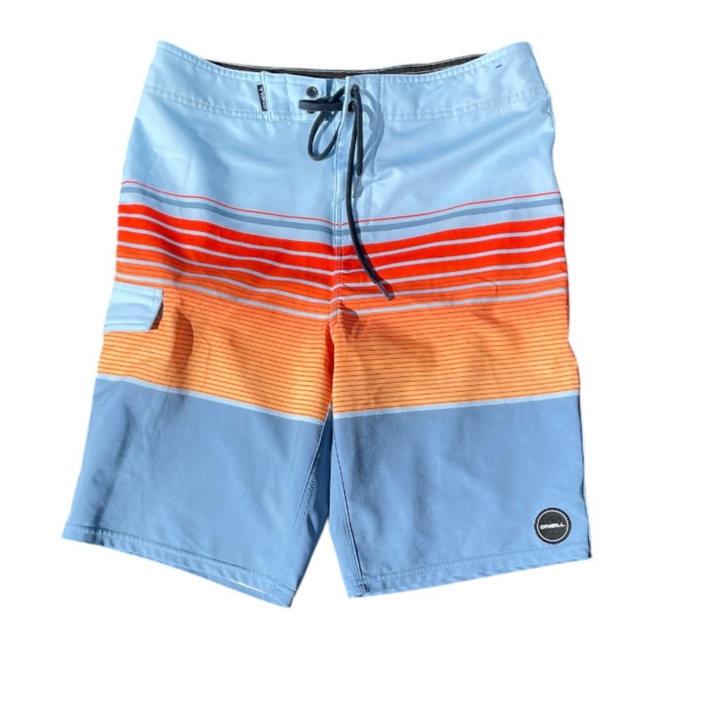 O’Neill boys swim trunks colorful swim wear board shorts waist 28